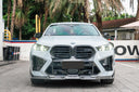 RevoZport BMW F96 X6M LCI Street 乾式碳纖維前保桿氣壩