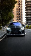 RevoZport BMW F96 X6M LCI Street 乾式碳纖維前保桿氣壩