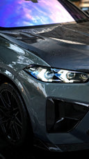 RevoZport BMW F96 X6M LCI Street 乾式碳纖維前保桿氣壩