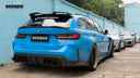 SOOQOO BMW G21 / G81 M3 SQ-V2 乾式碳纖維頂翼
