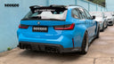 SOOQOO BMW G21 / G81 M3 SQ-V2 乾式碳纖維頂翼