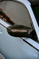 BMW 1:1 牛角 style 乾碳後視鏡蓋
