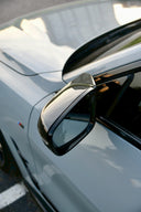 BMW 1:1 牛角 style 乾碳後視鏡蓋