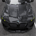 RevoZport BMW F96 X6M Street 乾式碳纖維引擎蓋