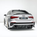 RevoZport AUDI RS3 8Y Saden Street 乾式碳纖維後下巴