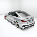 RevoZport AUDI RS3 8Y Saden Street 乾式碳纖維後下巴