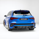RevoZport AUDI RS3 8Y Sportback Street 乾式碳纖維後下巴