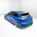 RevoZport AUDI RS3 8Y Sportback Street 乾式碳纖維後下巴