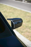 BMW G30 / G31 / G1x 牛角 style 乾碳後視鏡蓋
