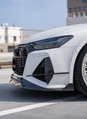 RevoZport AUDI RS6 C8 Avant Street 乾式碳纖維水箱罩飾蓋