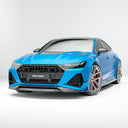 RevoZport AUDI RS7 C8 Sportback Street 乾式碳纖維前風刀