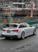 RevoZport AUDI RS6 C8 Avant Street 乾式碳纖維後下巴