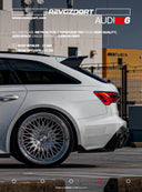 RevoZport AUDI RS6 C8 Avant Street 乾式碳纖維後下巴