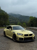 RevoZport BMW G87 M2 Race 乾式碳纖維引擎蓋飾條