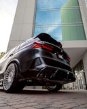 RevoZport BMW F95 X5M Street 乾式碳纖維後下巴