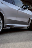 RevoZport BMW F95 X5M Street 乾式碳纖維側裙