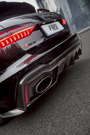 RevoZport AUDI RS6 C8 Avant Street 乾式碳纖維後下巴