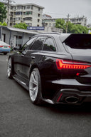 RevoZport AUDI RS6 C8 Avant Street 乾式碳纖維側裙