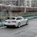 RevoZport AUDI RS6 C8 Avant Street 乾式碳纖維側裙