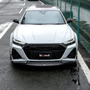 RevoZport AUDI RS6 C8 Avant Street 乾式碳纖維前風刀