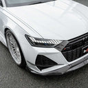 RevoZport AUDI RS6 C8 Avant Street 乾式碳纖維前風刀