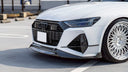 RevoZport AUDI RS6 C8 Avant Street 乾式碳纖維前風刀