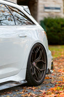 RevoZport AUDI RS6 C8 Avant Street 乾式碳纖維側裙