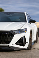 RevoZport AUDI RS6 C8 Avant Street 乾式碳纖維水箱罩飾蓋