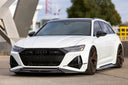RevoZport AUDI RS6 C8 Avant Street 乾式碳纖維水箱罩飾蓋