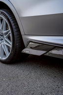 RevoZport BMW F95 X5M LCI Street 乾式碳纖維側裙