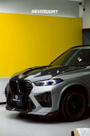RevoZport BMW F95 X5M LCI Street 乾式碳纖維水箱罩