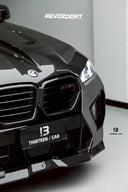 RevoZport BMW F95 X5M LCI Street 乾式碳纖維水箱罩