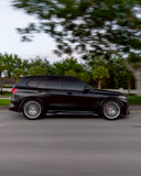 RevoZport BMW F95 X5M LCI Street 乾式碳纖維側裙