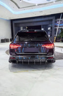 RevoZport AUDI RS4 B9 / B9.5 Avant Street 乾式碳纖維頂翼