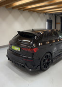 RevoZport AUDI RS3 8Y Sportback Street 乾式碳纖維後下巴