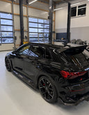 RevoZport AUDI RS3 8Y Saden / Sportback Street 乾式碳纖維側裙