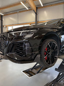 RevoZport AUDI RS3 8Y Saden / Sportback Street 乾式碳纖維前風刀
