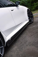RevoZport BMW G90 / G99 M5 Street 乾式碳纖維側裙