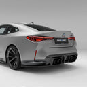 RevoZport BMW G82 / G83 M4 Street 乾式碳纖維後下巴