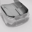 RevoZport BMW G90 / G99 M5 Street 乾式碳纖維引擎蓋