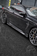 RevoZport BMW F91 / F92 M8 Street 乾式碳纖維側裙