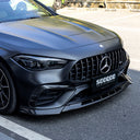 SOOQOO Benz CLE53 C236 乾式碳纖維前下巴