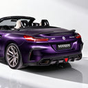 SOOQOO BMW G29 Z4 乾式碳纖維後下巴