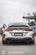 SOOQOO BMW F91 / F92 M8 乾式碳纖維後下巴