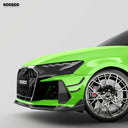 SOOQOO AUDI RS3 8YA 乾式碳纖維前風刀