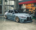 SOOQOO BMW G80 / G81 M3 / G82 / G83 M4 乾式碳纖維引擎蓋飾條