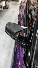 BMW 牛角 style 乾碳後視鏡蓋