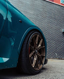 BMW G42 MP style 前後 乾碳輪弧