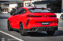 SOOQOO BMW F96 X6M 乾式碳纖維後風刀