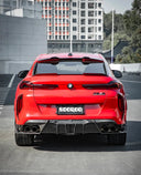 SOOQOO BMW F96 X6M 乾式碳纖維後風刀